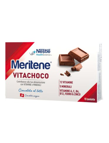 Meritene vitachoco gusto cioccolate al latte 15 cioccolatini