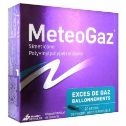 Meteogaz - Integratore per il Meteorismo - 20 Bustine