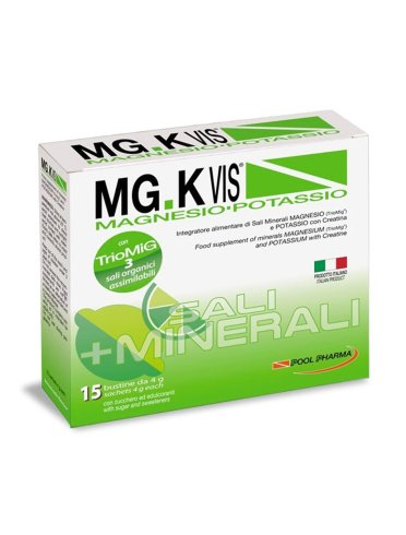 Mg.k vis lemonade - integratore di magnesio e potassio - 15 bustine