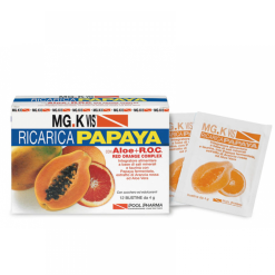 MG.K Vis Ricarica Papaya - Integratore Difese Immunitarie - 12 Bustine