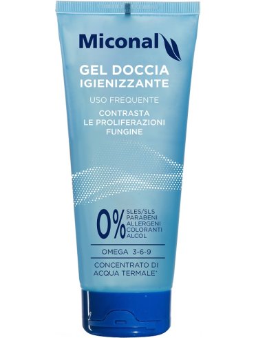 Miconal sport gel - detergente doccia igienizzante anti-micosi - 200 ml
