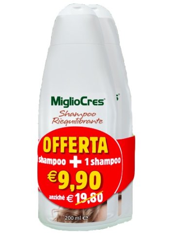 Migliocres shampoo riequilibrante bipack 2 x 200 ml