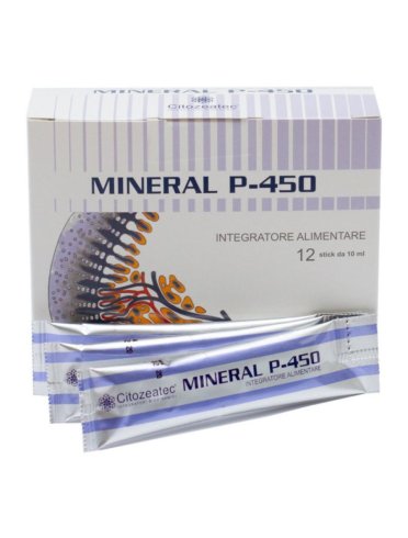 Mineral p-450 - integratore enzimatico - 12 stick