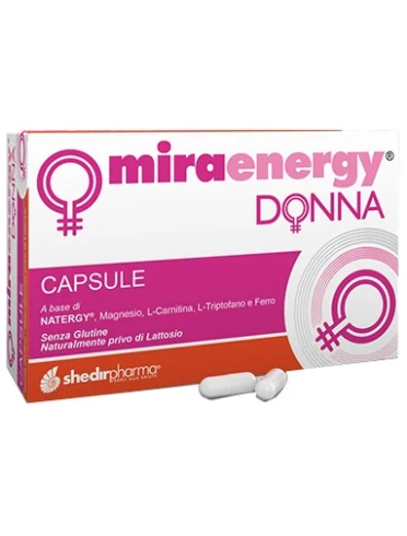Miraenergy donna - integratore per stanchezza fisica e mentale - 40 capsule
