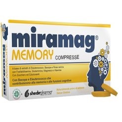 Miramag Memory - Integratore per il Benessere della Mente - 40 Compresse