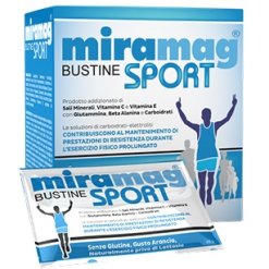 Miramag Sport - Integratore per Stanchezza e Affaticamento - 16 Bustine