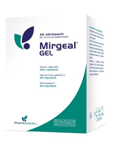 Mirgeal gel - integratore per la regolarità intestinale - 20 stickpack