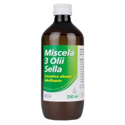 Miscela 3 Olii Sella - Lassativo Oleoso Lubrificante - 250 ml