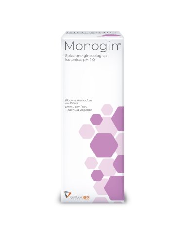 Monogin - soluzione ginecologica isotonica per vulvovaginiti e cervicovaginiti - 100 ml