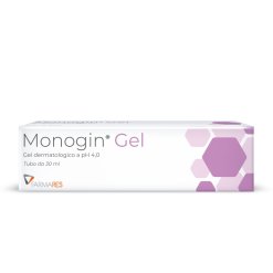 Monogin Gel - Gel Dermatologico per il Trattamento di Vulviti e Balaniti - 30 ml