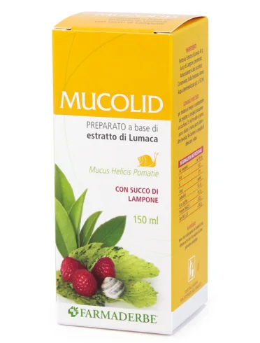 Mucolid sciroppo di lumaca con lampone 150 ml Mucolid sciroppo di lumaca con lampone 150 ml