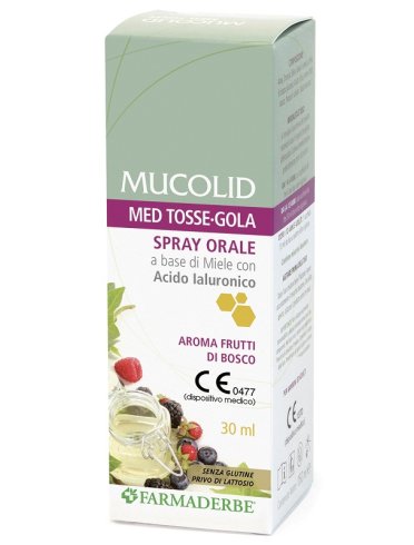 Mucolid med tosse gola spray orale 30 ml