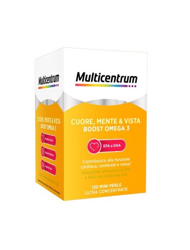 Multicentrum boost omega 3 integratore 120 perle