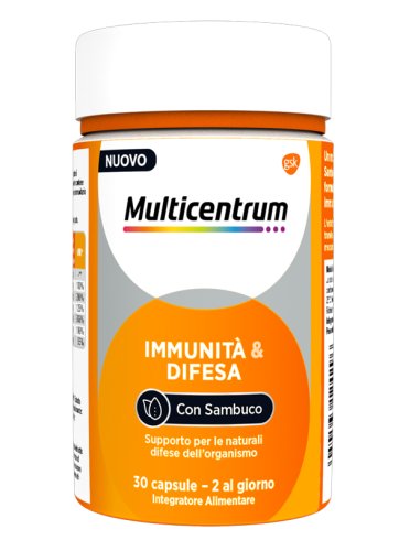 Multicentrum immunità e difesa integratore 30 capsule