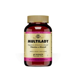 Solgar Multilady - Integratore Multivitaminico per Donne - 60 Tavolette