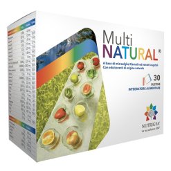 Multinatural Integratore Multivitaminico 30 Bustine