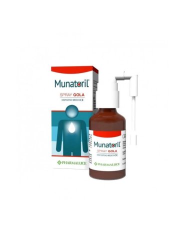 Munatoril spray gola - trattamento per gola irritata - 30 ml
