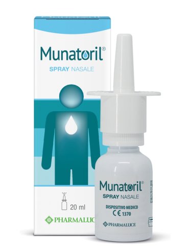 Munatoril spray nasale - trattamento di raffreddore rinite e sinusite - 20 ml