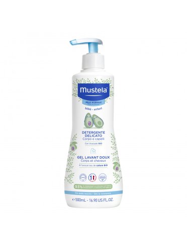 Mustela - detergente corpo e capelli delicato - 500 ml