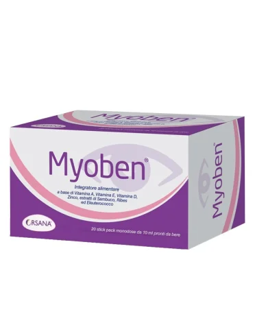 Myoben integratore funzione visiva 20 stick