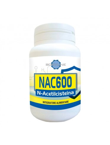 Nac 600 n-acetilcisteina integratore antiossidante 60 capsule