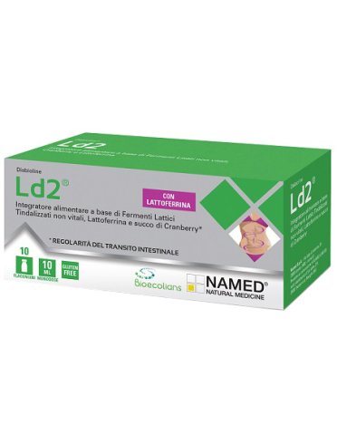 Named disbioline ld2 - integratore di fermenti lattici - 10 flaconcini