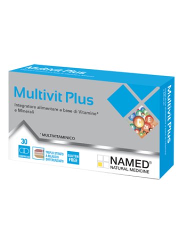 Named multivit plus - integratore multivitaminico - 30 compresse