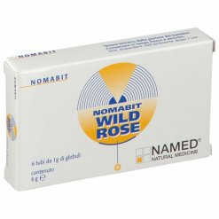 Named Nomabit Wild Rose - Integratore Omeopatico - 6 Dosi da 1 g
