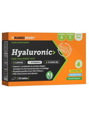 Named sport hyaluronic - integratore di acido ialuronico - 60 compresse