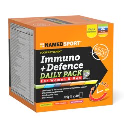 Named Sport Immuno+Defence Daily Pack - Integratore per Difese Immunitarie - 30 Buste 