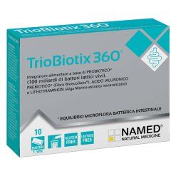 Named TrioBiotix 360 - Integratore di Probiotici - 10 Bustine