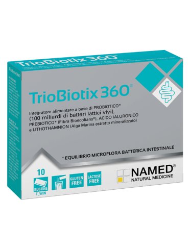 Named triobiotix 360 - integratore di probiotici - 10 bustine