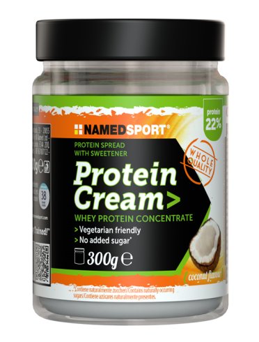 Named sport protein cream - crema spalmabile proteica - gusto cocco 300 g