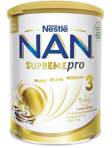 Nestlè nan supreme pro - latte di crescita in polvere - 800 g
