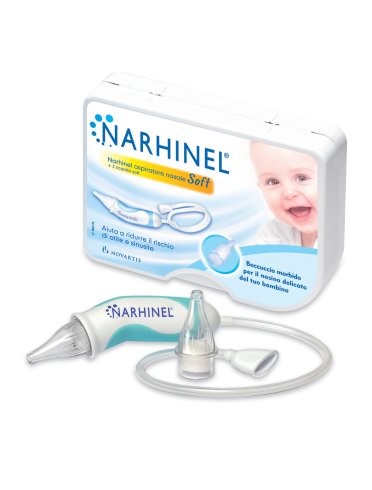Narhinel - aspiratore nasale soft + 2 ricambi