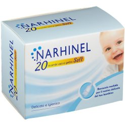 Narhinel - Ricarica Usa e Getta per Aspiratore Nasale Soft - 20 Pezzi