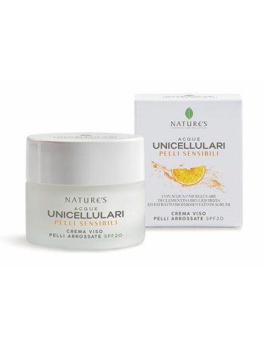 Nature's acque unicellulari - crema viso per pelli arrossate - 50 ml