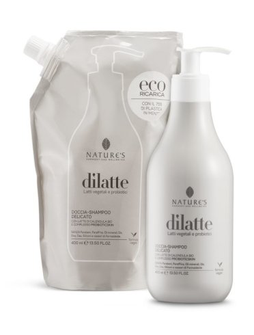 Nature's dilatte - doccia shampoo delicato - 400 ml