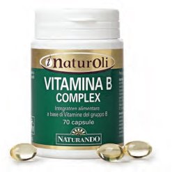 Naturoli Vitamina B Complex - Integratore per Stanchezza e Affaticamento - 70 Capsule