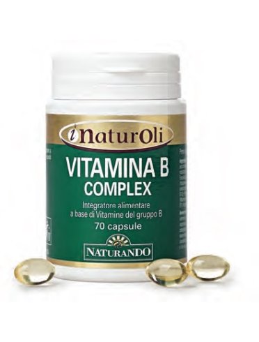 Naturoli vitamina b complex - integratore per stanchezza e affaticamento - 70 capsule