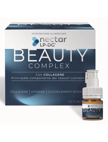 Nectar lp-dg beauty complex - integratore di collagene - 12 flaconcini