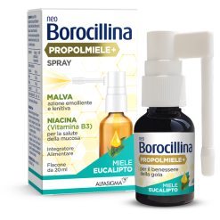 Neoborocillina Propolmiele+ Spray Mal di Gola 20 ml
