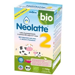 Neolatte 2 Bio - Latte in Polvere - 2 Buste x 350 g