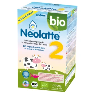 Neolatte 2 Bio - Latte in Polvere - 2 Buste x 350 g