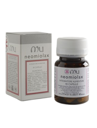 Neomiolax mu integratore stitichezza 40 capsule