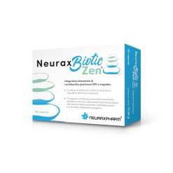Neuraxbiotic Zen - Integratore di Fermenti Lattici e Magnesio - 30 Capsule