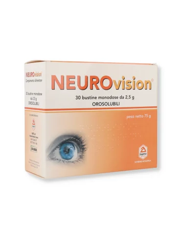 Neurovision integratore per la vista 30 bustine orosolubili Neurovision integratore per la vista 30 bustine orosolubili