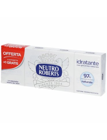 Neutro roberts - sapone solido - 4 x 100 g