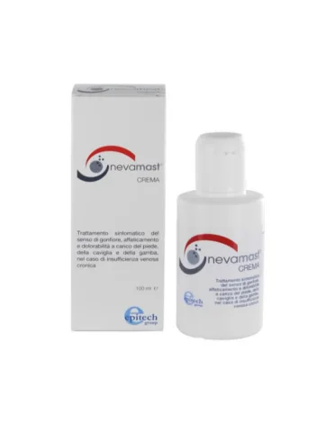 Nevamast crema - trattamento per gambe gonfie e affaticate - 100 ml Nevamast crema - trattamento per gambe gonfie e affaticate - 100 ml