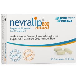 Nevralip 600 Retard - Integratore Antiossidante - 30 Compresse